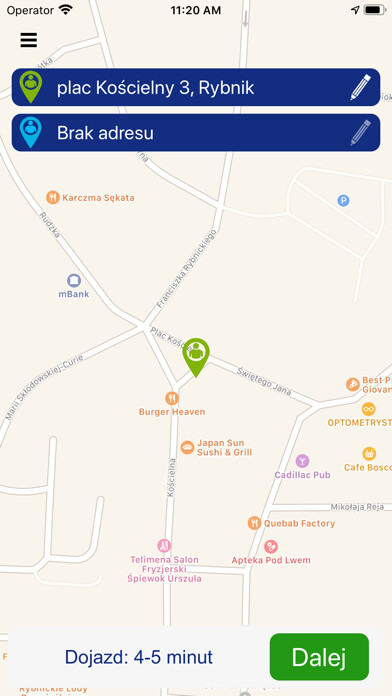 Emulate iPhone app Euro Taxi Rybnik using MyAndroid Emulate iPhone app Euro Taxi Rybnik using MyAndroid