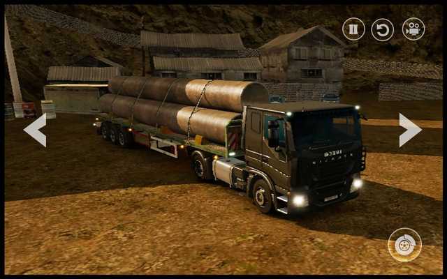 Emulate Android APK Euro Truck : Cargo Delivery Driving Simulator 3D