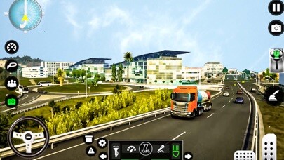 Emulate iPhone app Euro Truck Parking Game using MyAndroid