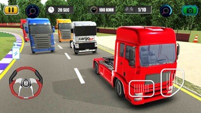 Emulate iPhone app Euro Truck Racing Game 2017 using MyAndroid