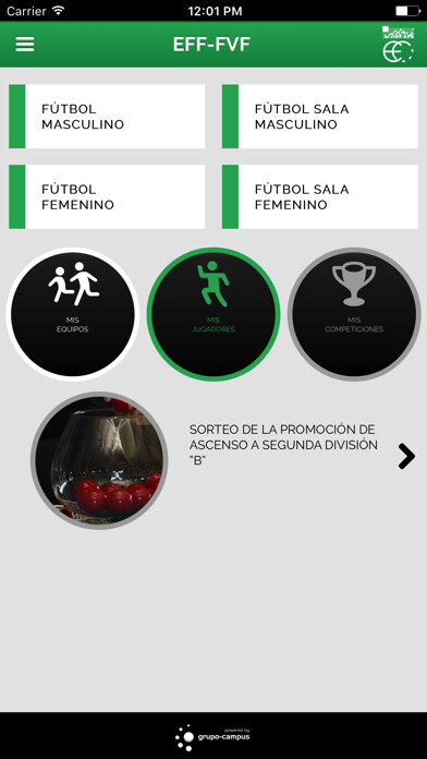Emulate iPhone app Euskadiko Futbol Federakundea using MyAndroid Emulate iPhone app Euskadiko Futbol Federakundea using MyAndroid