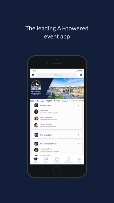 Emulate iPhone app EU-Startups Summit using MyAndroid Emulate iPhone app EU-Startups Summit using MyAndroid