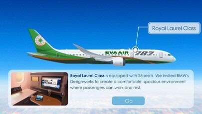 Emulate iPhone app EVA 787 VR using MyAndroid