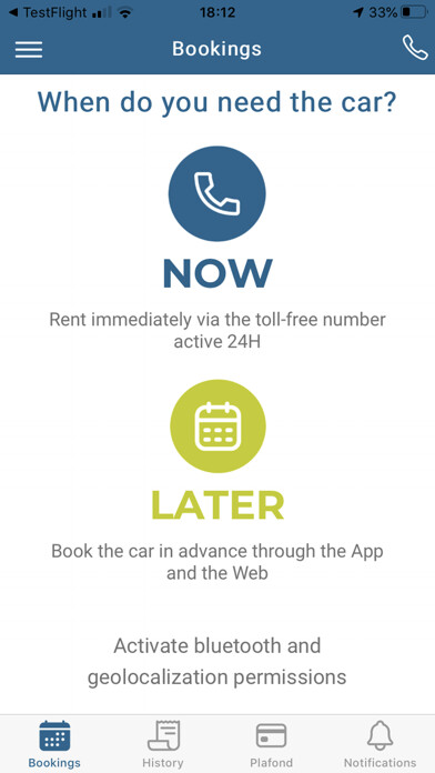 Emulate iPhone app e-vai car sharing using MyAndroid Emulate iPhone app e-vai car sharing using MyAndroid