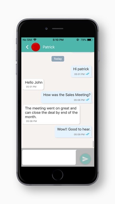 Emulate iPhone app Eva Messenger using MyAndroid