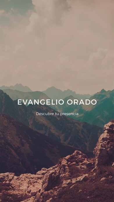 Emulate iPhone app Evangelio Orado using MyAndroid