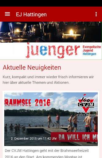 Run android online APK Evangelische Jugend Hattingen from MyAndroid or emulate Evangelische Jugend Hattingen using MyAndroid Run android online APK Evangelische Jugend Hattingen from MyAndroid or emulate Evangelische Jugend Hattingen using MyAndroid