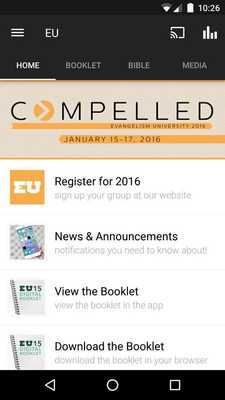 Emulate Android APK Evangelism University