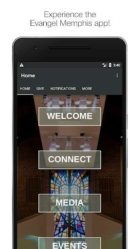 Run android online APK Evangel Memphis from MyAndroid or emulate Evangel Memphis using MyAndroid