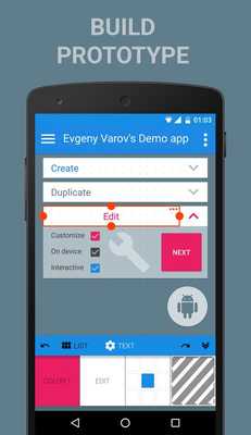 Emulate Android APK E.V. Demo: Design Your App Emulate Android APK E.V. Demo: Design Your App