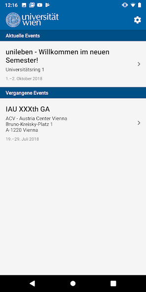 Run android online APK Event App University of Vienna from MyAndroid or emulate Event App University of Vienna using MyAndroid Run android online APK Event App University of Vienna from MyAndroid or emulate Event App University of Vienna using MyAndroid