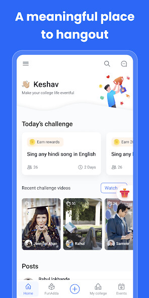 Run android online APK EventBeep - Students Community from MyAndroid or emulate EventBeep - Students Community using MyAndroid