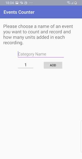 Emulate Android APK Event Counter