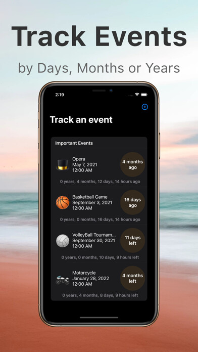 Emulate iPhone app Event Date Tracker using MyAndroid Emulate iPhone app Event Date Tracker using MyAndroid