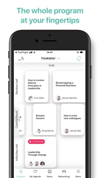 Emulate iPhone app Eventee - Your Event Buddy using MyAndroid Emulate iPhone app Eventee - Your Event Buddy using MyAndroid
