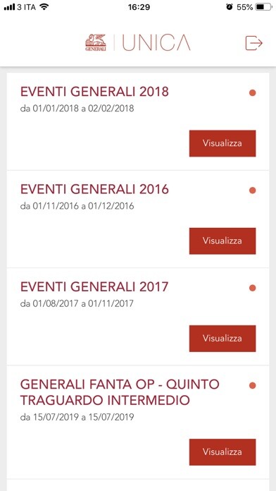 Emulate iPhone app Eventi Generali Italia using MyAndroid Emulate iPhone app Eventi Generali Italia using MyAndroid