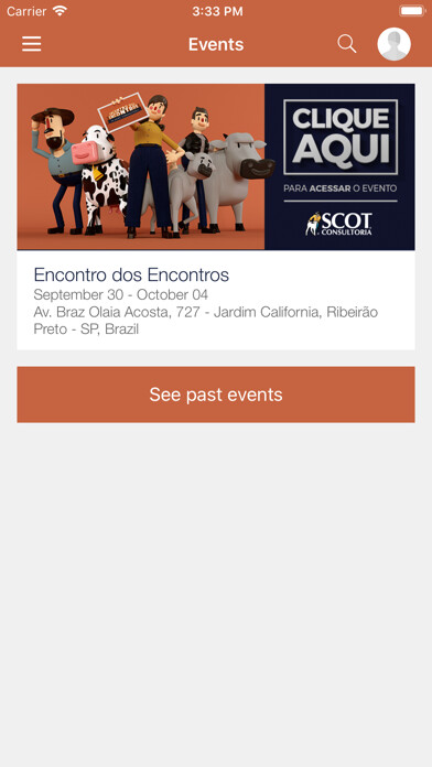 Emulate iPhone app Eventos Scot Consultoria using MyAndroid Emulate iPhone app Eventos Scot Consultoria using MyAndroid