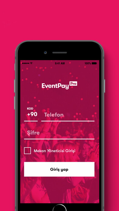 Emulate iPhone app EventPayPro using MyAndroid
