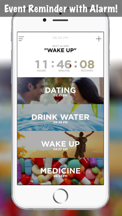 Emulate iPhone app Event Reminder Alarm - Task Timer Countdown with Calendar Days Planner and To Do List Manager using MyAndroid Emulate iPhone app Event Reminder Alarm - Task Timer Countdown with Calendar Days Planner and To Do List Manager using MyAndroid
