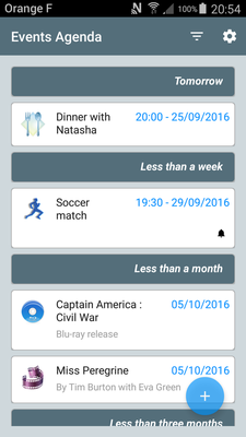 Emulate Android APK Events agenda Emulate Android APK Events agenda