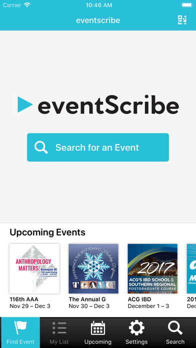 Emulate iPhone app eventScribe using MyAndroid Emulate iPhone app eventScribe using MyAndroid