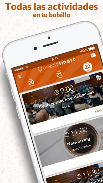 Emulate iPhone app eventsmart using MyAndroid