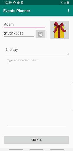 Emulate Android APK Events planner Emulate Android APK Events planner