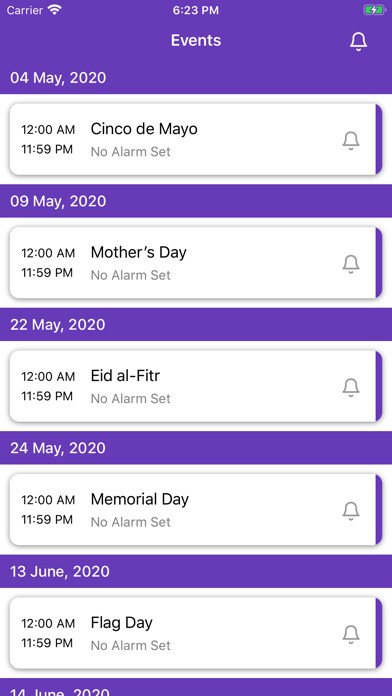 Emulate iPhone app Events Reminder App using MyAndroid Emulate iPhone app Events Reminder App using MyAndroid