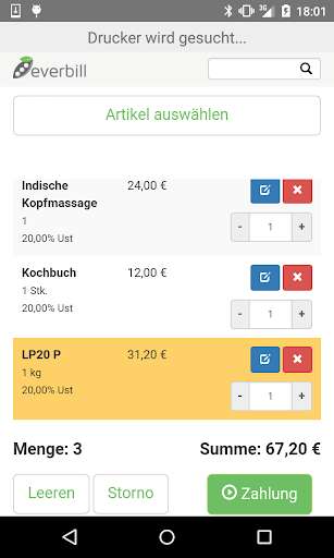 Run android online APK everbill Registrierkassa from MyAndroid or emulate everbill Registrierkassa using MyAndroid