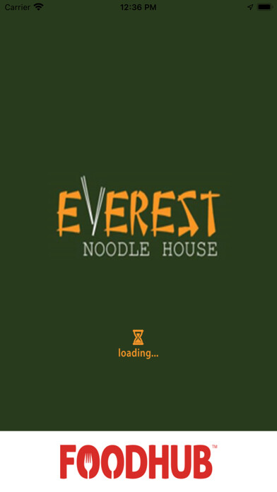 Emulate iPhone app Everest Noodle House using MyAndroid