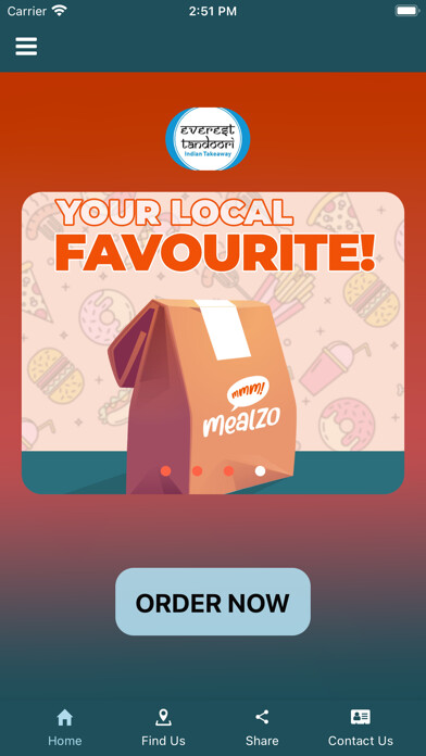Emulate iPhone app Everest Tandoori Glasgow using MyAndroid