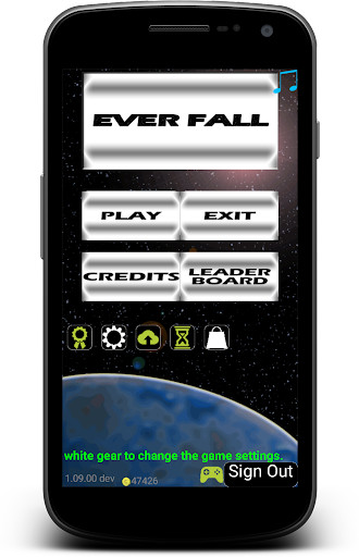 Run android online APK Ever Fall from MyAndroid or emulate Ever Fall using MyAndroid