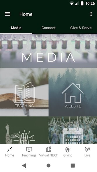 Emulate iPhone app Evergreen Christian Community using MyAndroid Emulate iPhone app Evergreen Christian Community using MyAndroid
