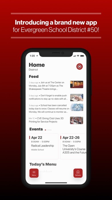 Emulate iPhone app Evergreen School District using MyAndroid Emulate iPhone app Evergreen School District using MyAndroid