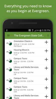 Emulate Android APK Evergreen State College Events Emulate Android APK Evergreen State College Events