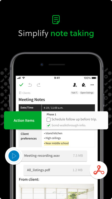 Emulate iPhone app Evernote - Notes Organizer using MyAndroid