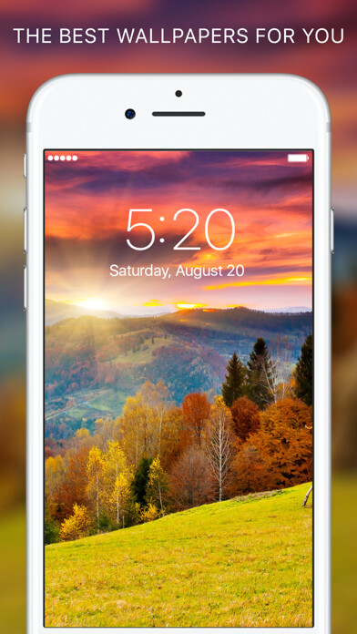Emulate iPhone app Everpix Pro - HD Wallpapers using MyAndroid