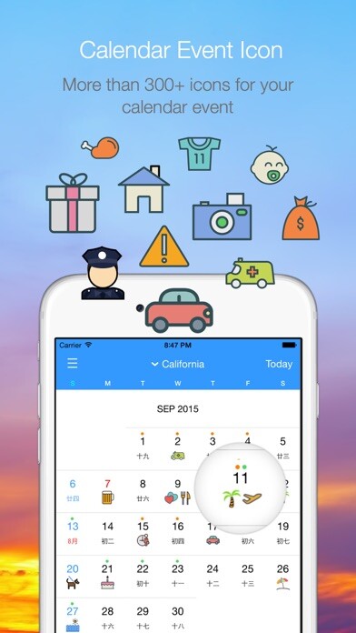 Emulate iPhone app Everyday Calendar using MyAndroid Emulate iPhone app Everyday Calendar using MyAndroid