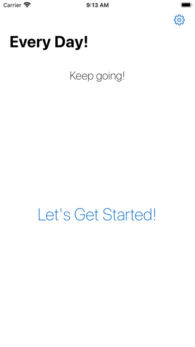 Emulate iPhone app EveryDay Do It All using MyAndroid
