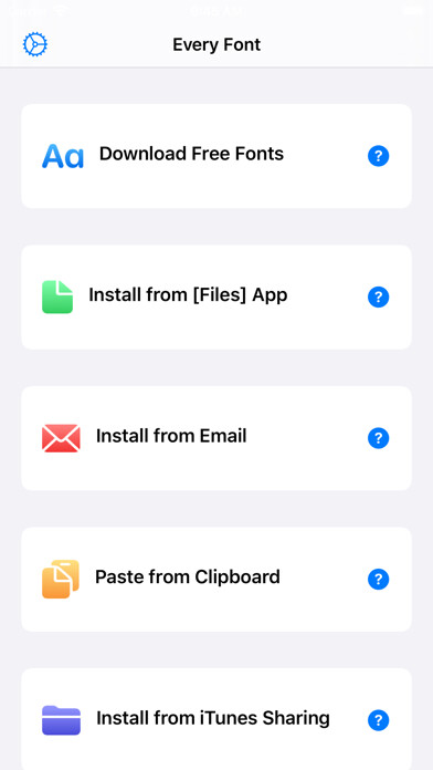 Emulate iPhone app EveryFont : Install Any Font using MyAndroid Emulate iPhone app EveryFont : Install Any Font using MyAndroid