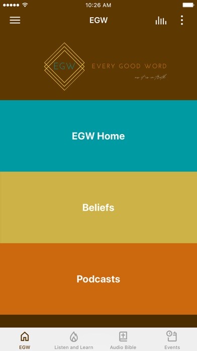Emulate iPhone app Every Good Word using MyAndroid Emulate iPhone app Every Good Word using MyAndroid