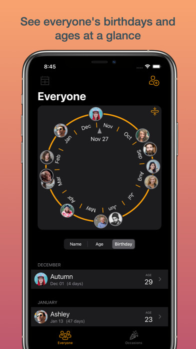 Emulate iPhone app Everyone - Gift Tracker using MyAndroid Emulate iPhone app Everyone - Gift Tracker using MyAndroid