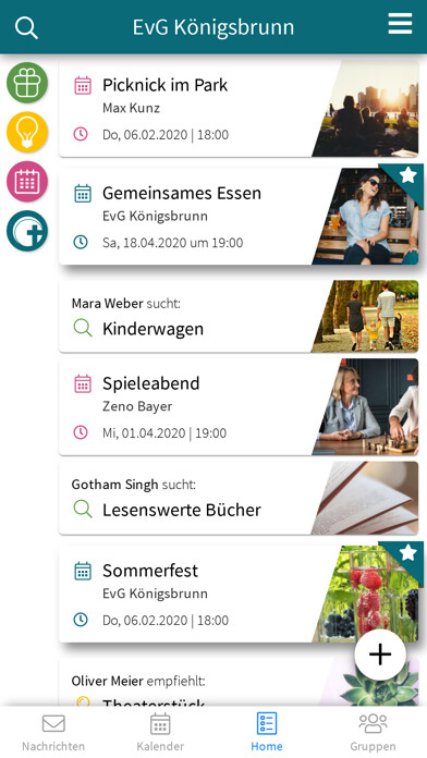 Emulate iPhone app EvG Königsbrunn using MyAndroid