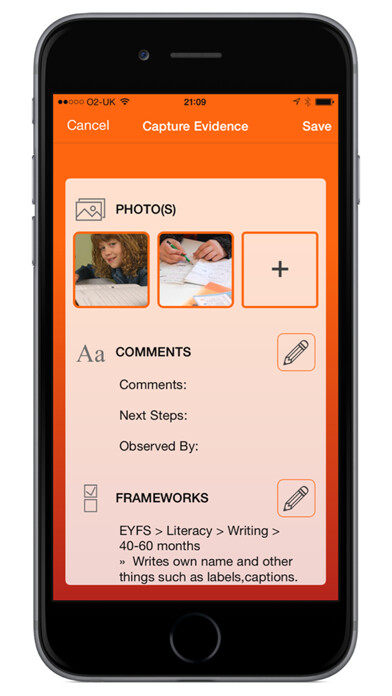Emulate iPhone app Evidence for Learning using MyAndroid