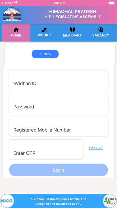 Emulate iPhone app e-Vidhan3.0(Constituency/Ward) using MyAndroid Emulate iPhone app e-Vidhan3.0(Constituency/Ward) using MyAndroid