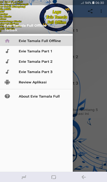 Run android online APK Evie Tamala Mp3 Full Offline from MyAndroid or emulate Evie Tamala Mp3 Full Offline using MyAndroid