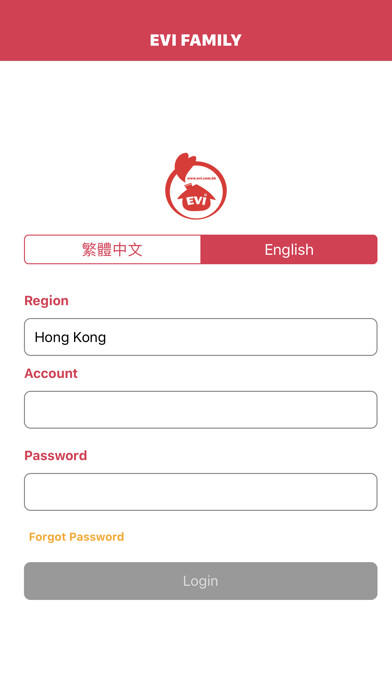 Emulate iPhone app EVI FAMILY using MyAndroid