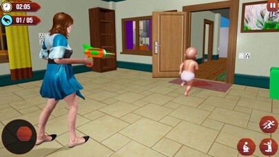 Emulate iPhone app Evil Baby In Scary Granny Life using MyAndroid