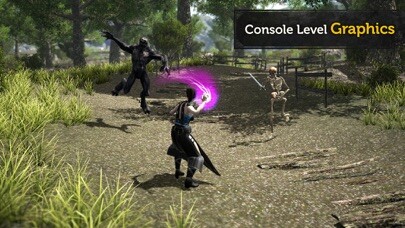 Emulate iPhone app Evil Lands: MMO RPG using MyAndroid