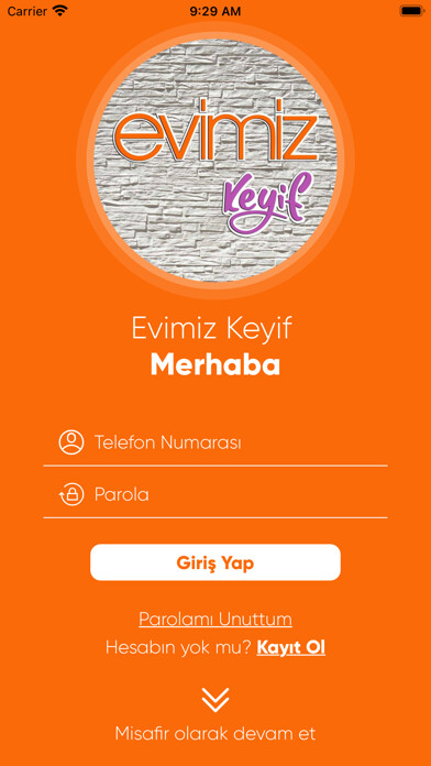 Emulate iPhone app Evimiz Keyif using MyAndroid Emulate iPhone app Evimiz Keyif using MyAndroid